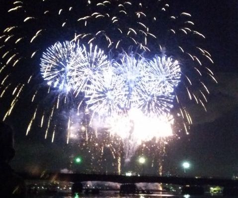 Fireworks in Boston, 2015
