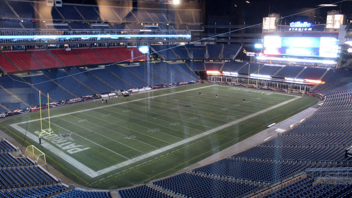 Dinner at Gillette Stadium